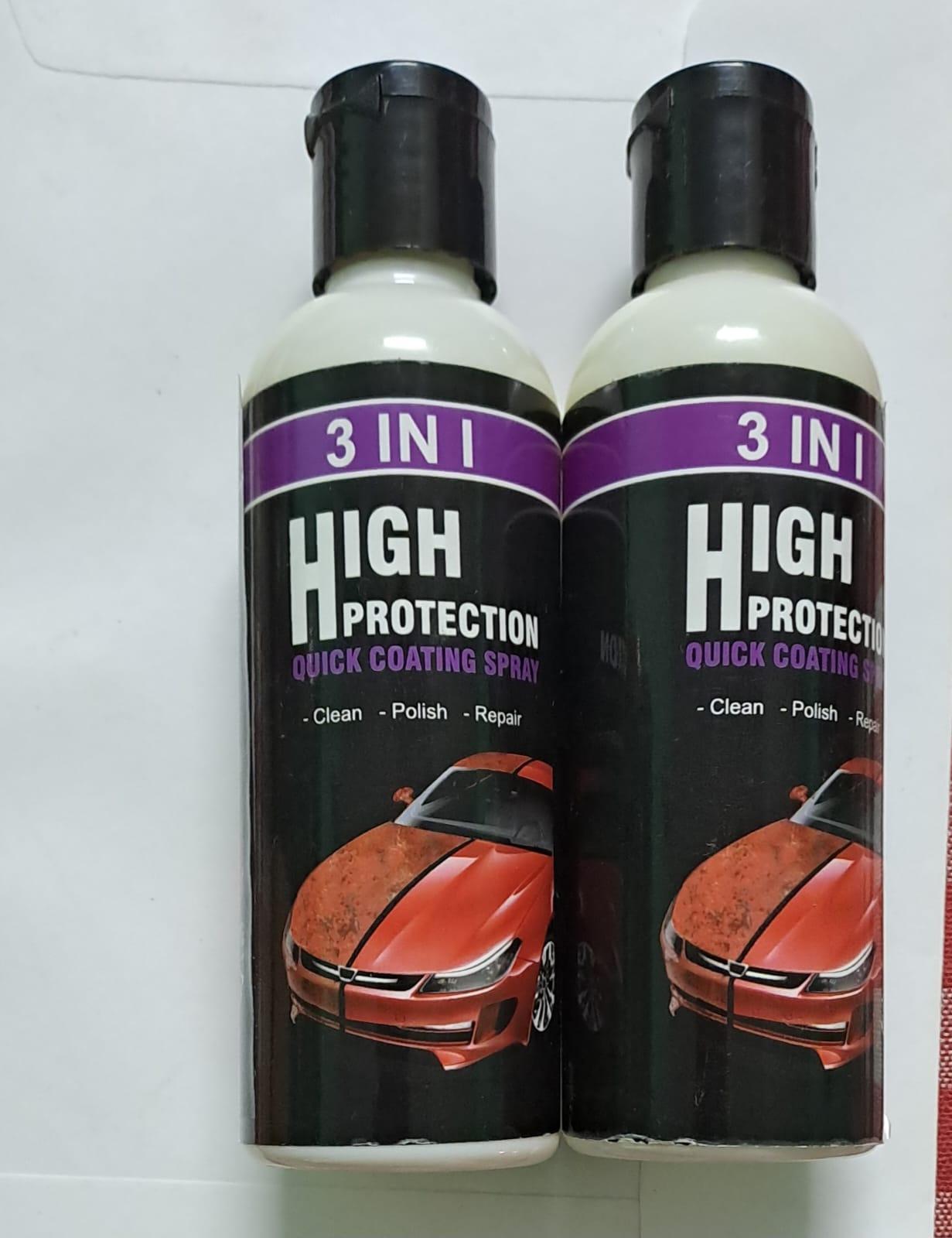 Hydrophobic Agent Car Scratch Spray Cars Polishing (Pack of 2)