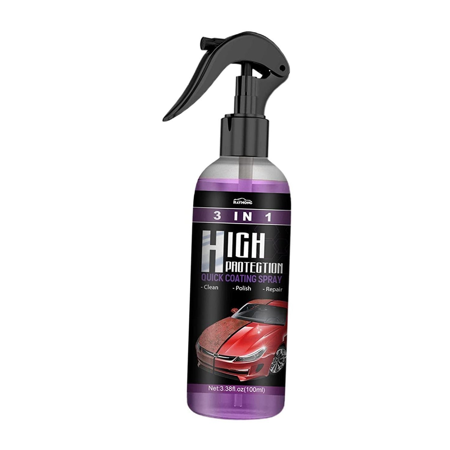 Hydrophobic Agent Car Scratch Spray Cars Polishing (Pack of 2)
