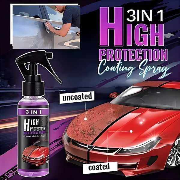 Hydrophobic Agent Car Scratch Spray Cars Polishing (Pack of 2)
