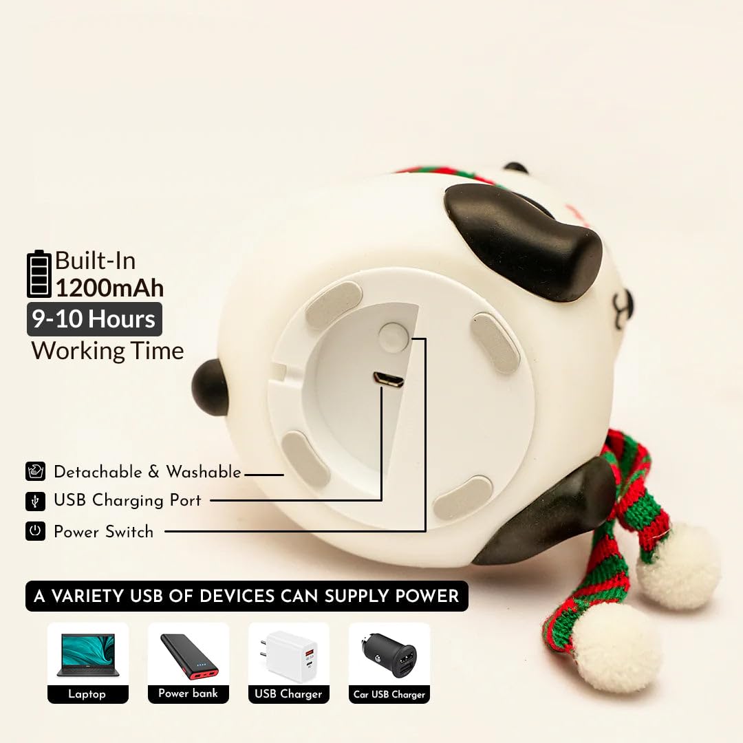 🐼 PandaGlow™ Silicone Night Lamp 🌙✨