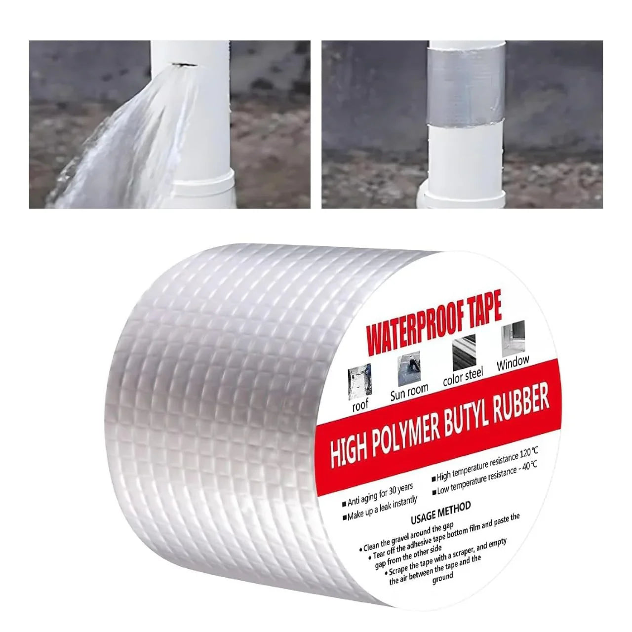 💧Waterproof Aluminium Foil Tape For Leakage Solution 🔥