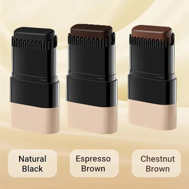 2 in 1 Instant Hair Dye Stick with Built-in Comb